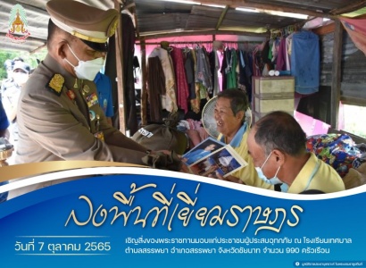 <strong>อ่านเพิ่มเติมเกี่ยวกับ</strong><br>พลเอก ดาว์พงษ์ รัตนสุวรรณ องคมนตรี ร่วมกับมูลนิธิราชประชานุเคราะห์ ในพระบรมราชูปถัมภ์ เชิญสิ่งของพระราชทานมอบแก่ประชาชนผู้ประสบอุทกภัย ณ โรงเรียนเทศบาลตำบลสรรพยา อำเภอสรรพยา จังหวัดชัยนาท พลเอก ดาว์พงษ์ รัตนสุวรรณ องคมนตรี ร่วมกับมูลนิธิราชประชานุเคราะห์ ในพระบรมราชูปถัมภ์ เชิญสิ่งของพระราชทานมอบแก่ประชาชนผู้ประสบอุทกภัย ณ โรงเรียนเทศบาลตำบลสรรพยา อำเภอสรรพยา จังหวัดชัยนาท